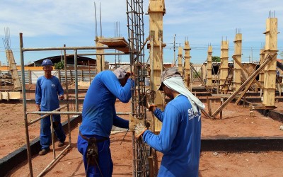 Obras do CAPS II seguem em ritmo acelerado em Três Lagoas