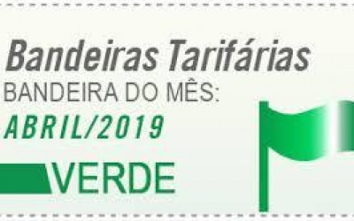 Aneel mantém em verde  bandeira tarifária de abril