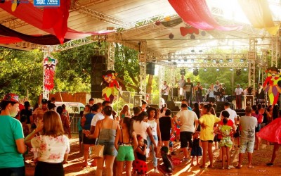 Fantasias dos foliões animaram matinê do Carna Três Folia