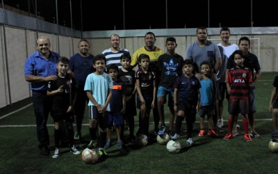 Projeto “Fábrica de Craques” teve início nesta quinta-feira