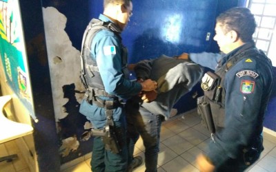 Ladrão é detido em MS por dono de empresa e vizinhos após invadir o local para furtar objetos