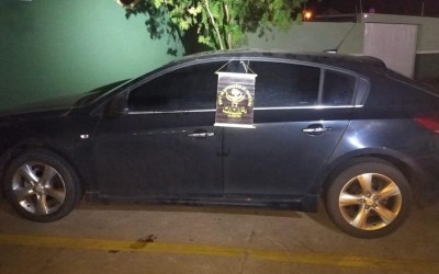DOF apreende em Naviraí veículo furtado em 2018 no Paraná