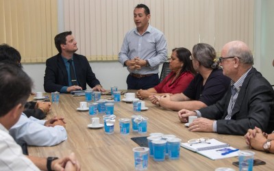 Câmara recebe comitiva de Pedro Juan Caballero