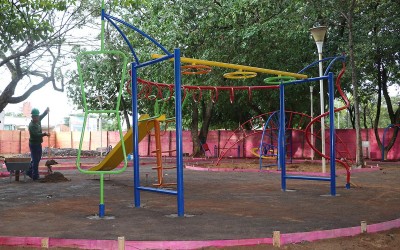 Parquinho da Lagoa será inaugurado nesta sexta-feira