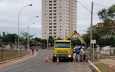 Após temporal, vários bairros de Três Lagoas ainda estão sem energia 
