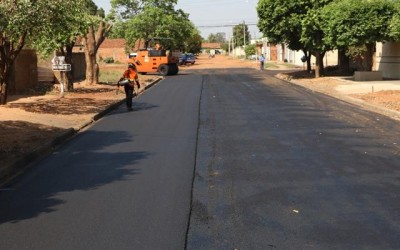 3ª etapa das Obras do Jardim Dourados continuam