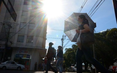 Calorão de 40°C continua durante a semana em MS