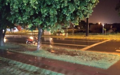 Choveu cerca de 35 milímetros em Três Lagoas; Inmet emite alerta de ventos fortes para este sábado 