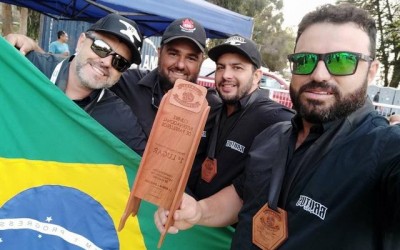 Equipe Brutus de Três Lagoas vence campeonato de churrasco no Chile 