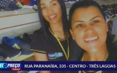 Tênis em promoção na Loja Meio Preço Calçados com parcelas de R$ 21,99