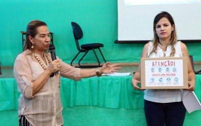 Servidores são orientados sobre o fluxo de atendimento de casos suspeitos nas Unidades de Atenção Primária de Saúde