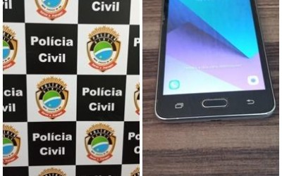 Celular furtado comprado pela internet é apreendido  e receptador é detido 