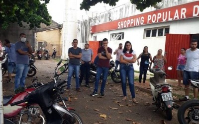 Presidente do Shopping Popular anuncia fechamento do espaço por 15 dias 