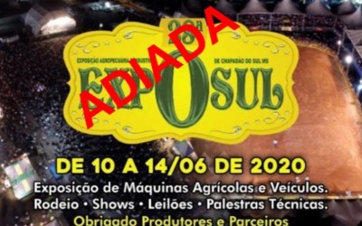 28º Exposul que aconteceria em Junho em Chapadão é adiada por tempo indeterminado