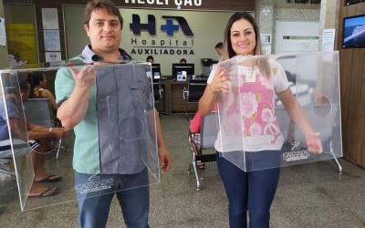 Hospital Auxiliadora recebeu diversas doações para o combate a Covid-19 em Três Lagoas 