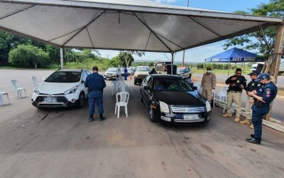 Em dois dias, barreira sanitária montada em Jupiá abordou 3.338 pessoas 