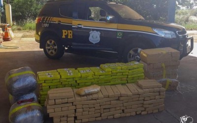Drogas apreendidas em Três Lagoas seria levada para Uberaba 