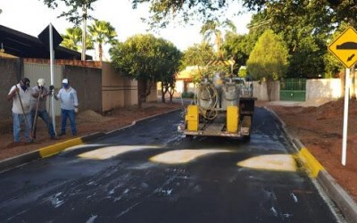 Mais uma obra de asfalto é finalizada pela prefeitura de Três Lagoas 