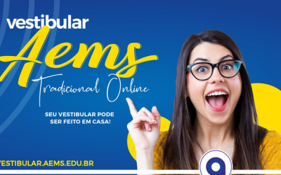 Vestibular da AEMS de Três Lagoas será feito através de agendamento online