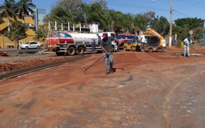 Secretaria de Trânsito abre acesso direto entre Av. Ponta Porã e Baldomero Leituga