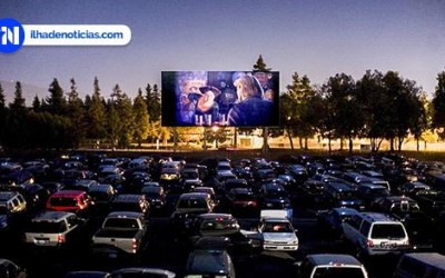 Drive-in gratuito para exibição de filmes é implantado em Ilha Solteira-SP