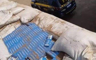 200 mil maços de cigarros são apreendidos e levados para a PF de Três Lagoas 
