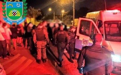 19 pessoas foram levadas à delegacia em festa promovida por 