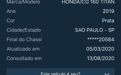 Quadro de moto é encontrado, no bairro Osmar Ferreira Dutra