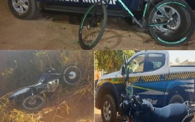 PM recupera motos furtadas e até bicicleta durante 