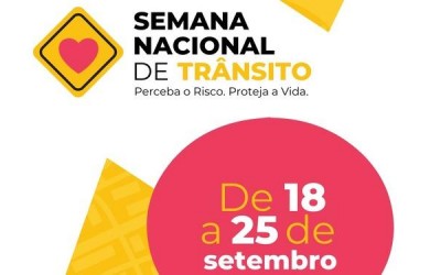 De forma virtual, Semana Nacional do Trânsito é lançada em Três Lagoas