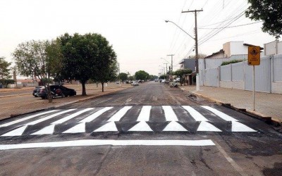 Avenida Rosário Congro contará com mais uma faixa elevada