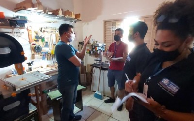 Lei Aldir Blanc – Equipe técnica da Cultura vistoria espaços culturais inscritos no Cadastro Municipal Cultural