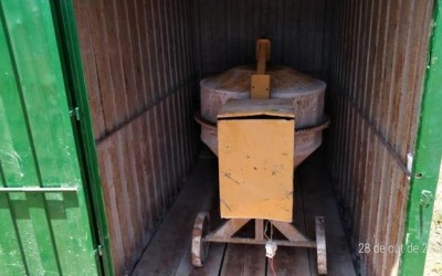 Polícia Civil localiza betoneira furtada que foi vendida a construtor por R$ 1 mil 