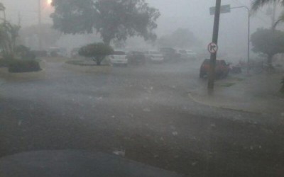 Meteorologia prevê temporal com vento forte na segunda e terça-feira em Três Lagoas