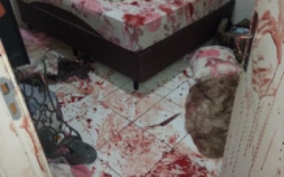 Marido esfaqueia mulher grávida dormindo; bebê não resistiu e morreu nesta manhã 