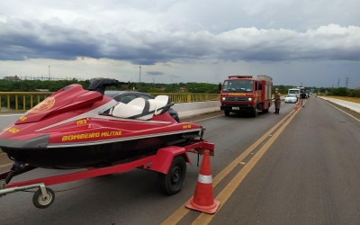 Ponte entre Três Lagoas e Castilho fica interditada por quase 3 horas após tentativa de suicídio