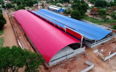 Obra da Nova Feira Livre está mais de 80% concluída