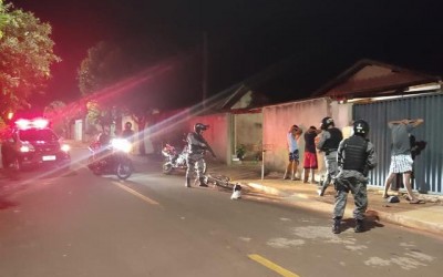 GETAM de Três Lagoas reforça policiamento em Brasilândia-MS