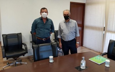 Comandante do 2º BPM de Três Lagoas é recebido pelo Governador do Estado