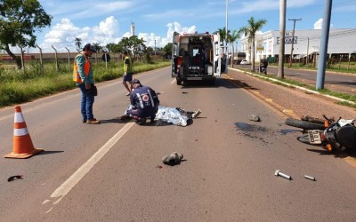 Vítima de acidente fatal entre moto e carreta tinha 47 anos