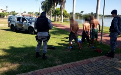 Força Tática da Polícia Militar reforça abordagens na região da Lagoa Maior