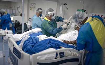 Semana começa com 102,5% dos leitos UTI para covid ocupados