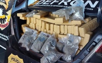 Polícia apreende maconha em casa que servia de ‘hotel’