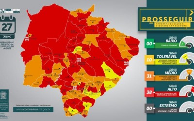 Três Lagoas volta para a bandeira vermelha no Prosseguir