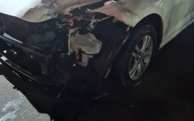 Acidente no centro de Três Lagoas deixa motociclista ferida