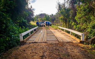 Ponte do assentamento 20 de Março é liberada após manutenção da SEINTRA