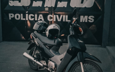 SIG recupera moto furtada e prende autor do crime
