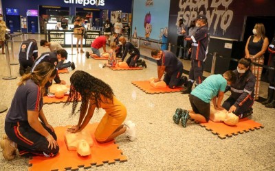 Cerca de 150 pessoas participam do 1º RCP Day em Três Lagoas