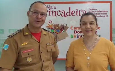 Em parceria com a Secretaria de Estado de Administração e Desburocratização, 5º GBM lança campanha Natalina 