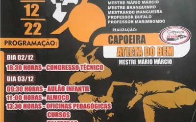 Capoeira: 13° Festival Jogando pela Paz acontecerá neste fim de semana